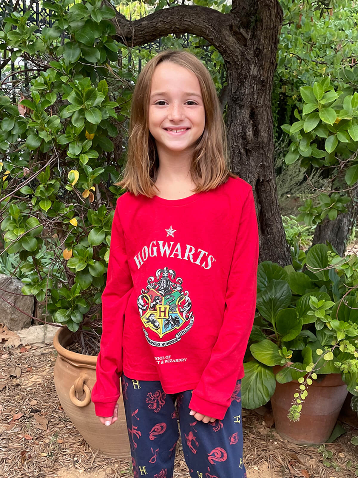 Pijama de niña de Harry Potter 100% algodón