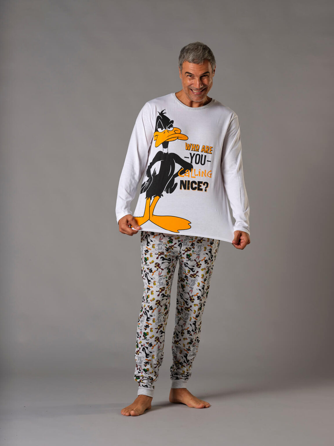 Conjunto De Pijama Largo Para Hombre En Lino Burdeos Ronaldo