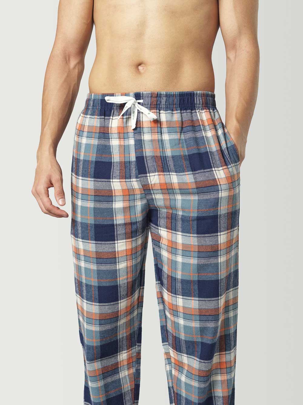 pantalón de pijama a cuadros para hombre