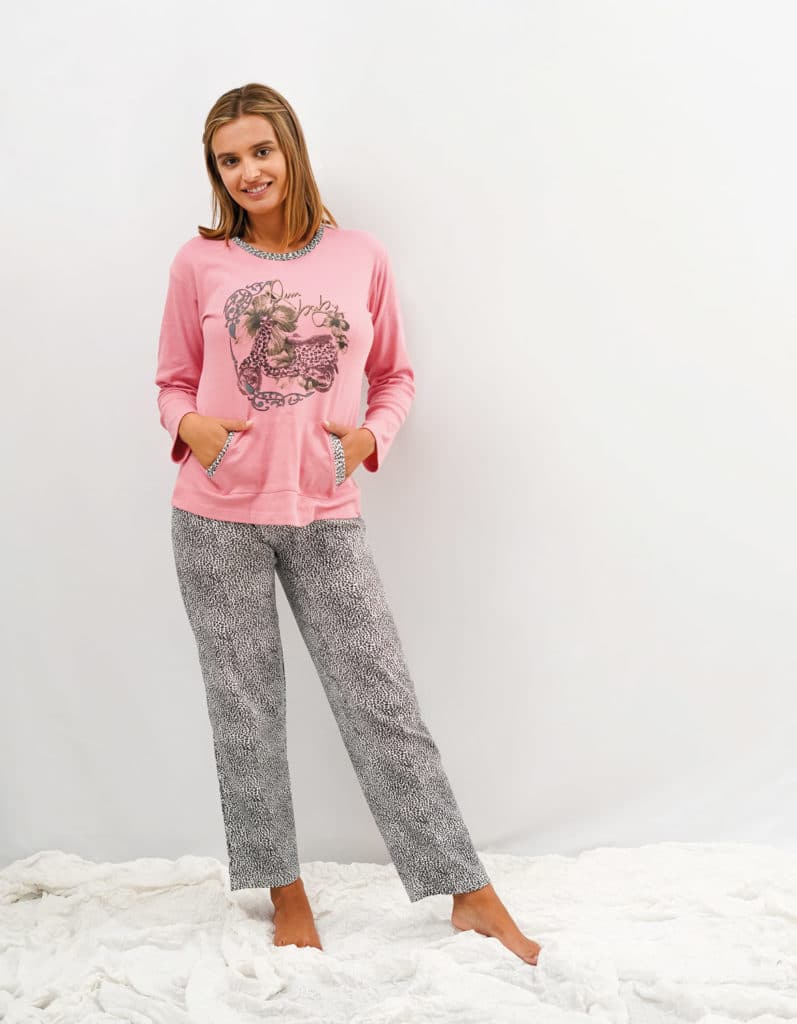 Pijama de mujer estampado animal print Pijamas Babelo